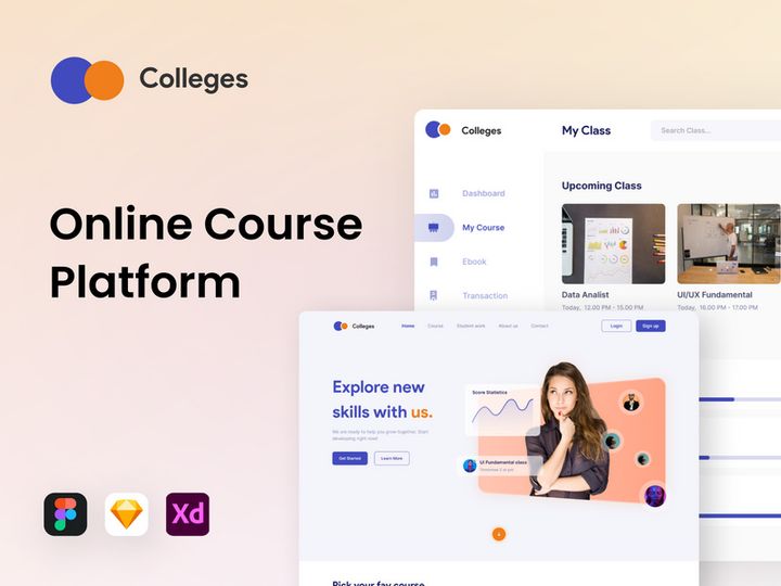 Colleges - Online Course Platform preview picture