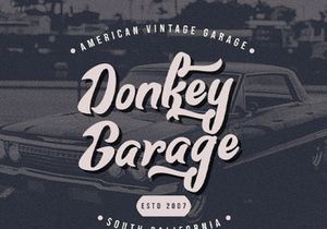 Sung Abed - Decorative Display Font