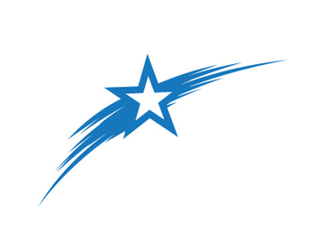 Faster Star Logo Template preview picture