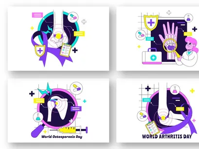 10 World Arthritis Day Illustration