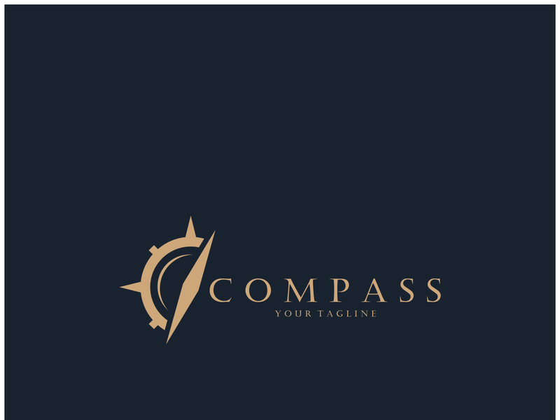 compass icon isolated on background.modern flat compass pictogram,business,marketing,internet concept.trendy simple vector symbol for websitedesign or button to mobile app.logo illustration.