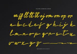 Mietta Smooth | Brush Handwritten Font