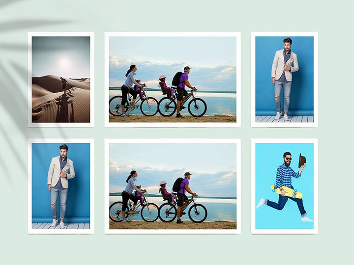 Wall Photo Frame Mockup#01