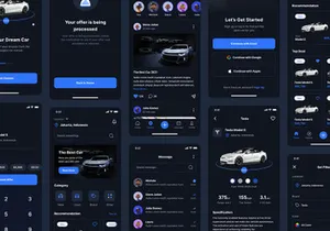 Car Marketplace App UI Kit