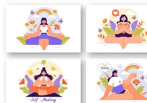9 Self Healing Illustration