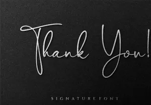 Armstrong signature font