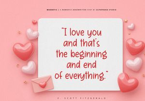 Magnetic - Handwritten Font