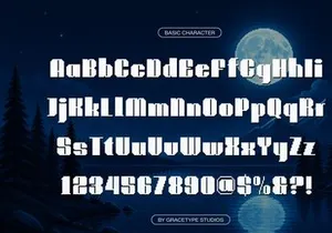 Lumina Lullaby | Pixelated Font