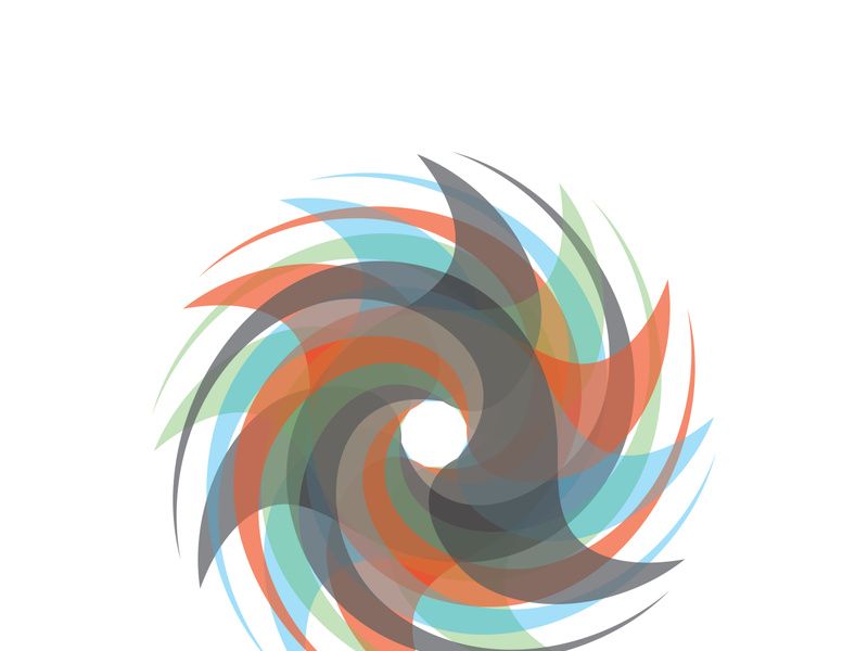Vortex logo symbol icon illustration design vector