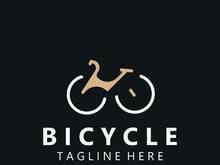 Bicycle icon template design inspiration. Bicycle store Quality symbol vector