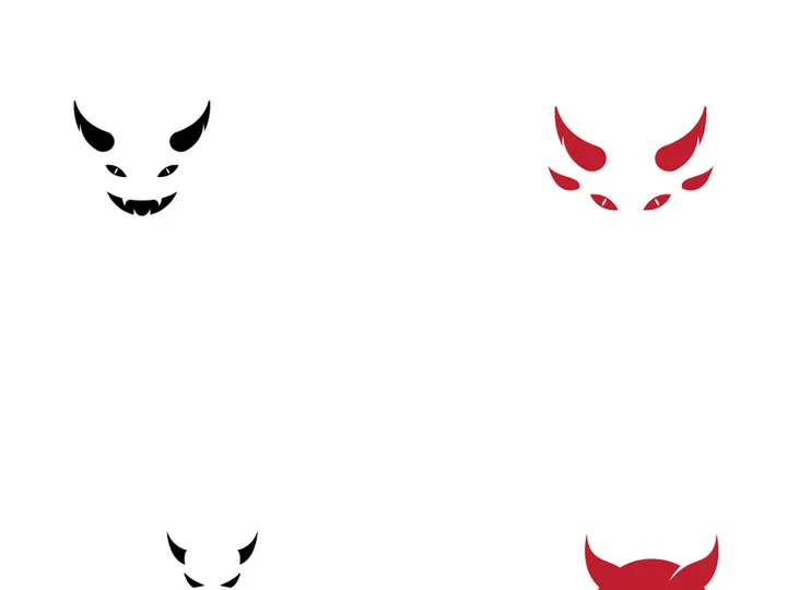 Devil sign and symbol logo