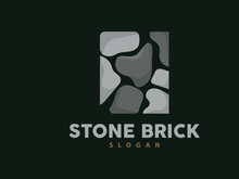 Stone Logo, Premium Elegant Design, Stone Balance Vector