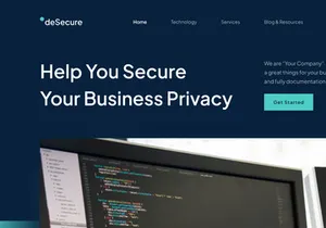 B2B Landing Page - Figma