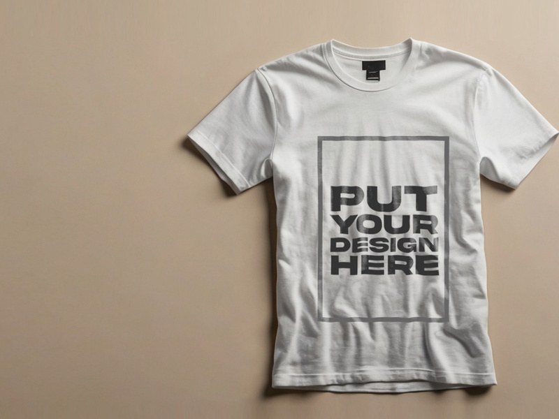 White T-Shirt Mock-up PSD Templates