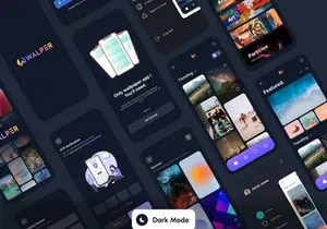 Walper - Wallpaper App UI Kit
