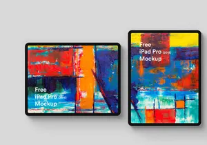 Free iPad Pro 2018 Mockup