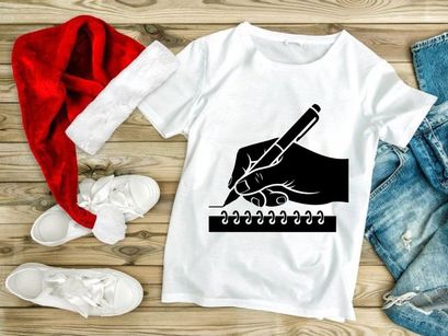 Hand cutting red tape with scissors business concept vector