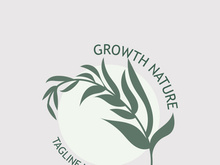 Florist logo beautiful floral leaf and flower vector art, icon graphic decoration business wedding template