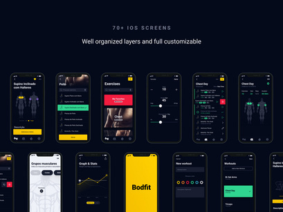 Bodfit App UI Kit