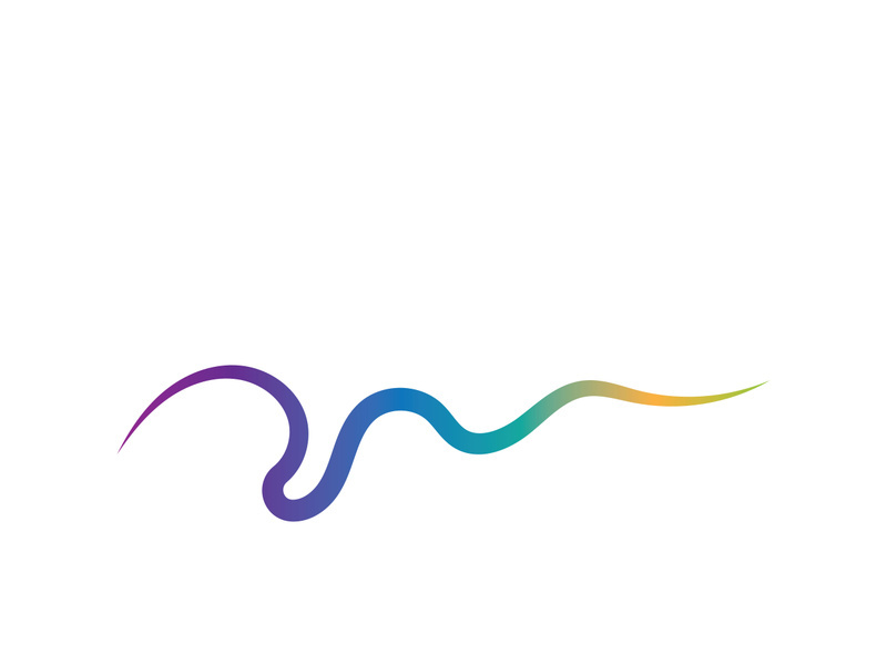 Sound waves vector illustration design template