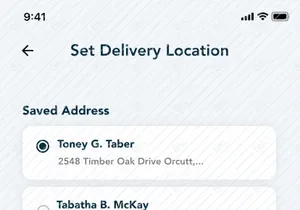 Vega - Food Delivery Mobile App UI