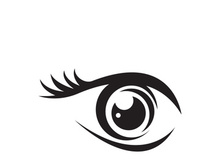 Branding Identity Corporate Eye Care vector logo design