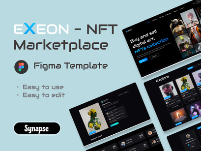 EXEON -NFT Marketplace template