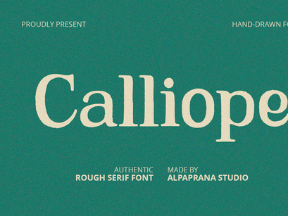 Calliope - Serif Font