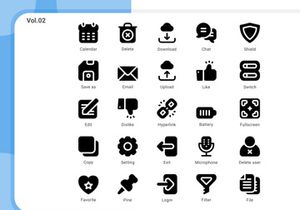 User Interface Icon Pack Vol.02
