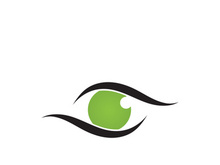 Eye Care vector logo and symbol design