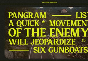 Sirkle - Semi Serif Display