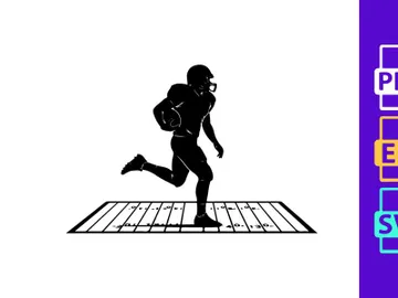 A person wearing a backpack running on a metal grate preview picture
