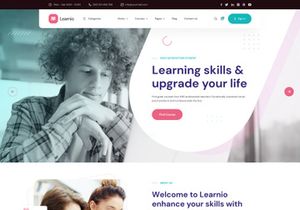 Learnio - LMS and Online Course Figma Template