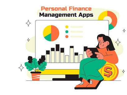 10 Personal Finance Management Apps Illustration