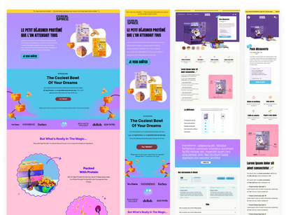 7 Sass Landing Page UI KIT