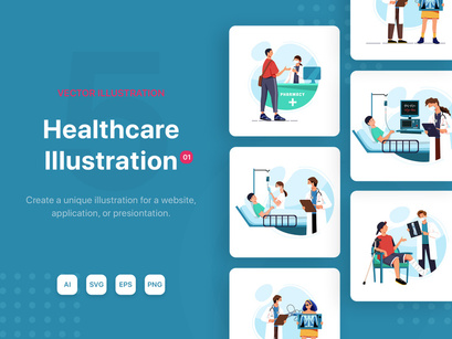 M63_Healthcare & Medical Illustrations_v1