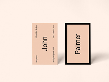 Free Business Card Mockup preview picture
