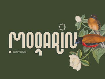 MOQARIN - Rounded & Playful Font preview picture