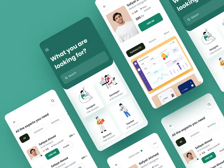 Freelancer Service App preview picture