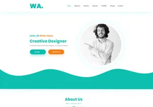 Cv Resume One Page | XD & PSD Free Template