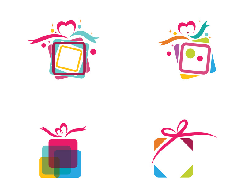 Gift Box Icon Illustration