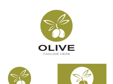 Olive fruit logo design. preview picture