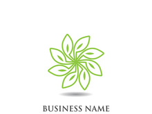 flower vector icon design template illustration