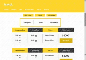 Travel Website in Figma with 15+ screen