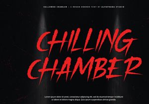 Hallowed Crawler - Rough Font