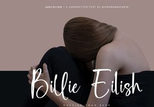 Jubilation - Handwritten Font