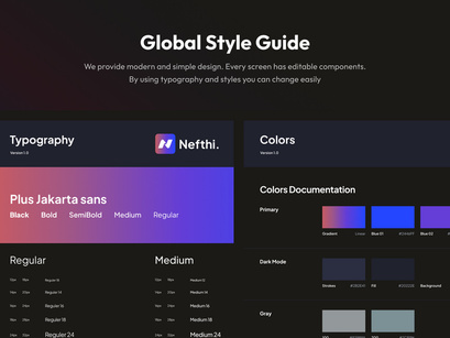 Nefthi - NFT Website UI Kit