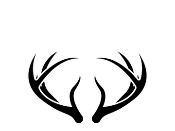 Deer logo template vector icon illustration design preview picture