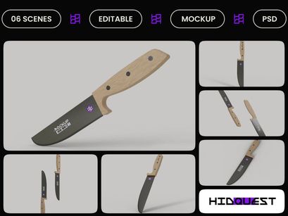 Knife Mockup