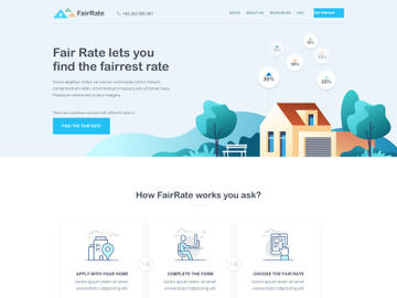 FairRate - Finance Web App UI Kit preview picture